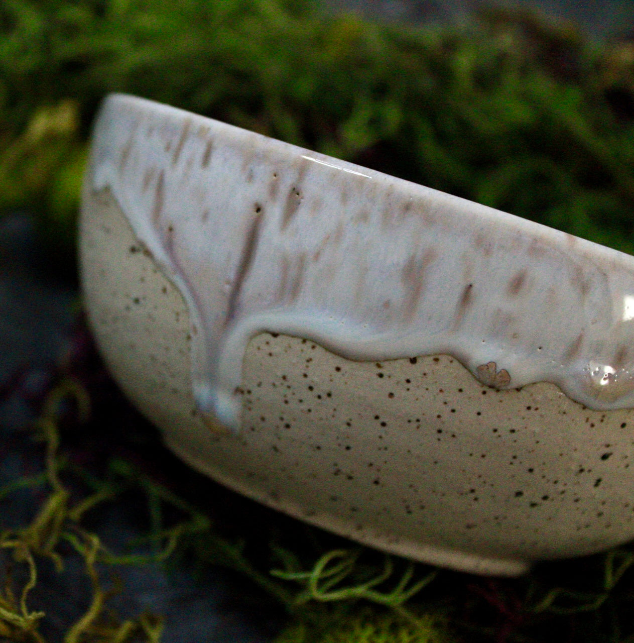 White Glass Cereal Bowls