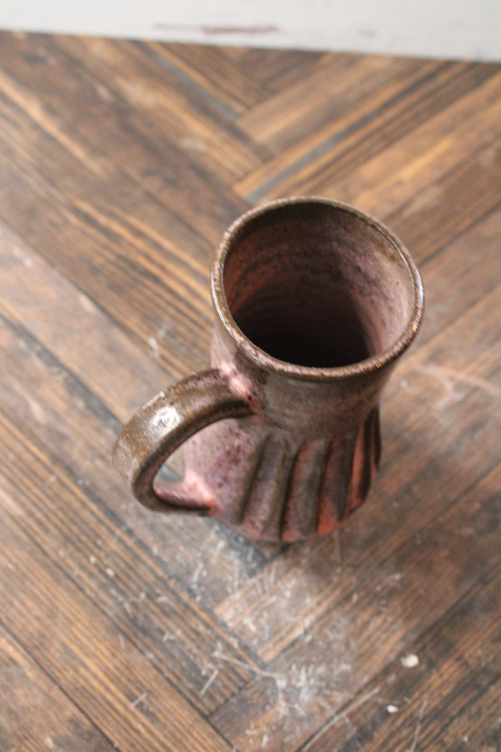 Pink Thick Lines Mug