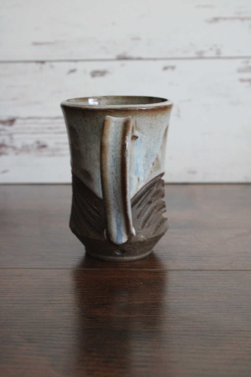 Dark Skies Carved Mug