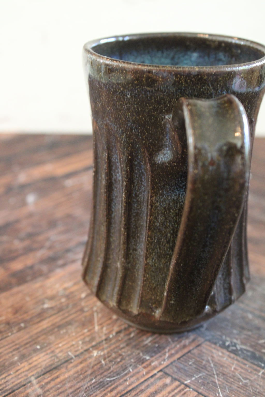 Midnight Sky Carved Mug