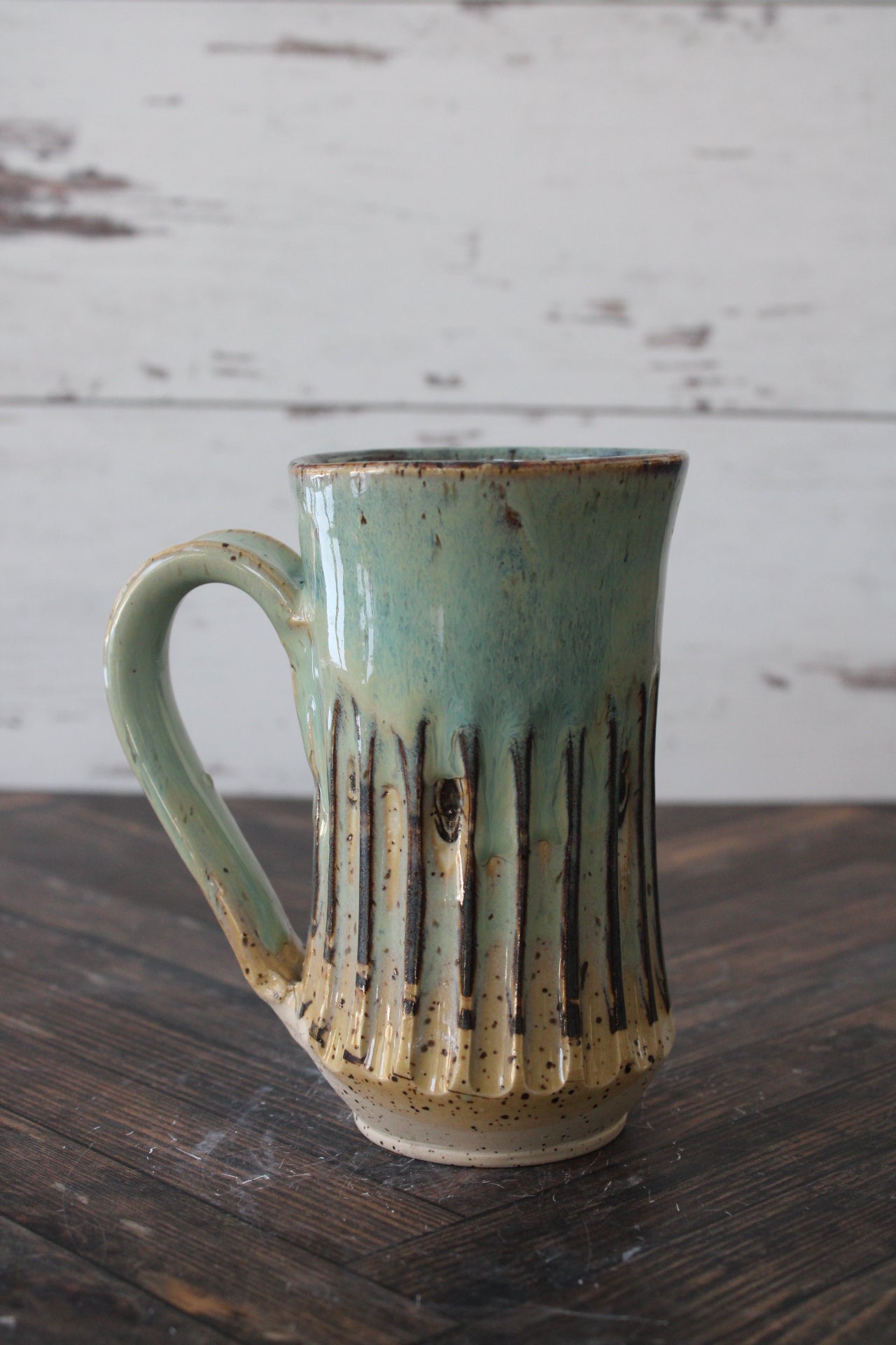 Sand on the Beach Marbled Mug