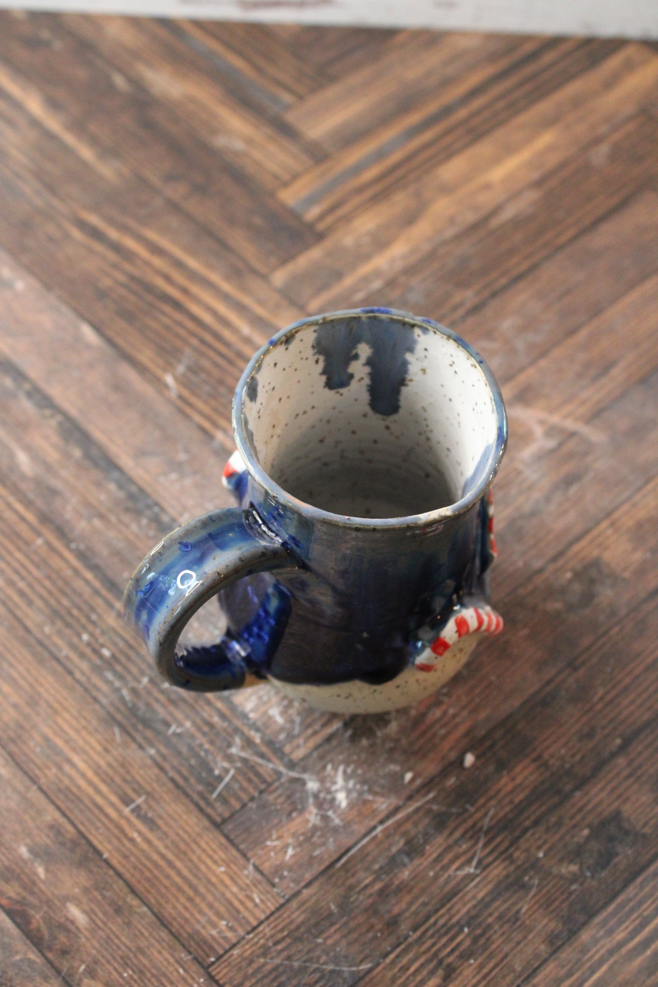 Santa baby #1 Mug - snow fall