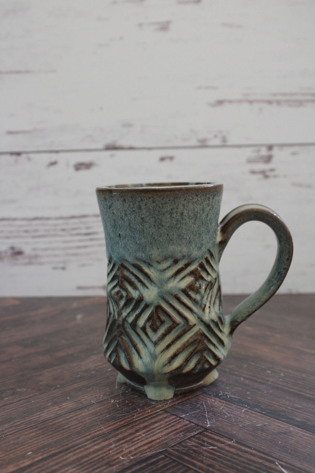 Sand and Sea CrissCross Mug