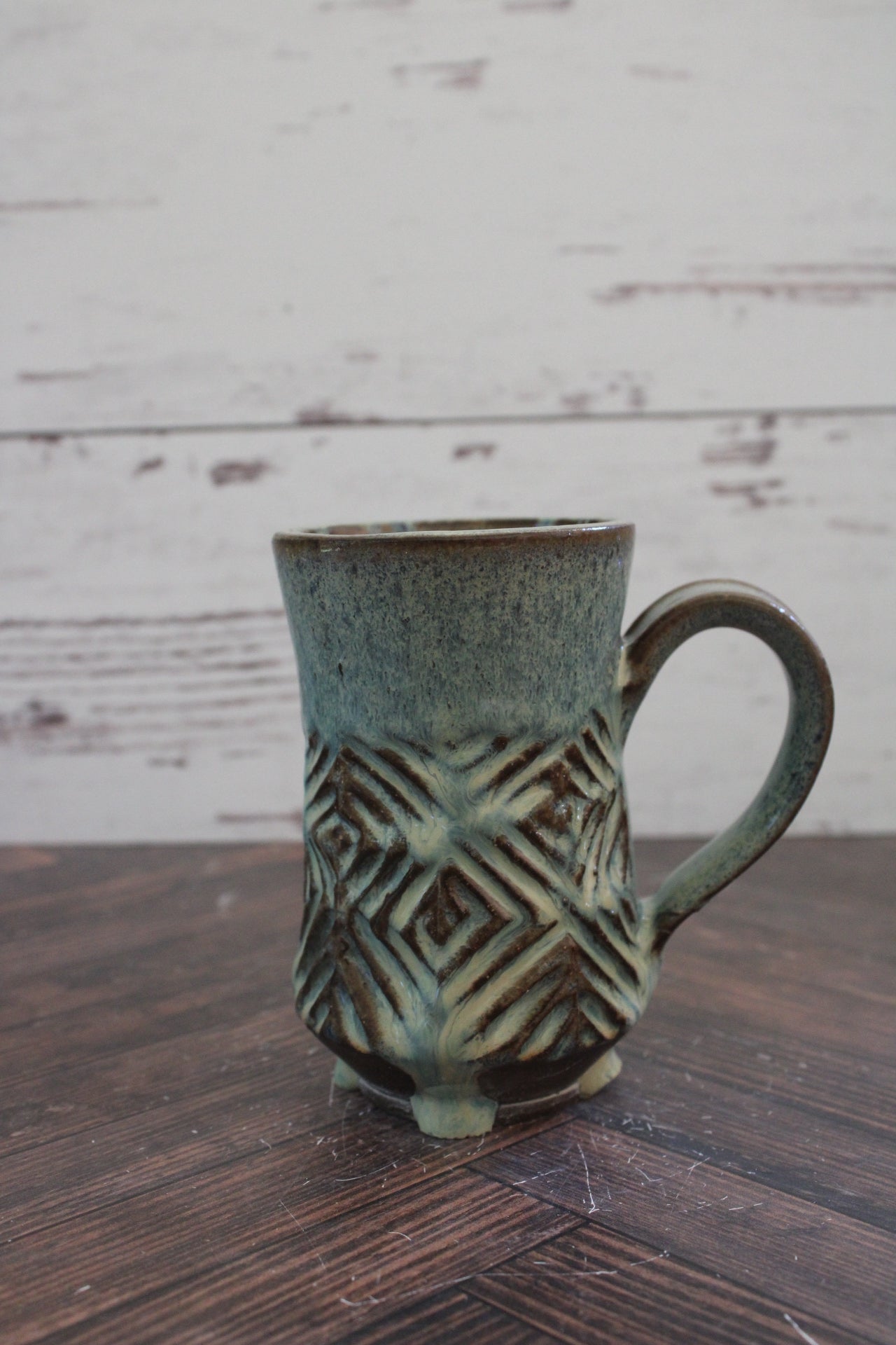 Sand and Sea CrissCross Mug