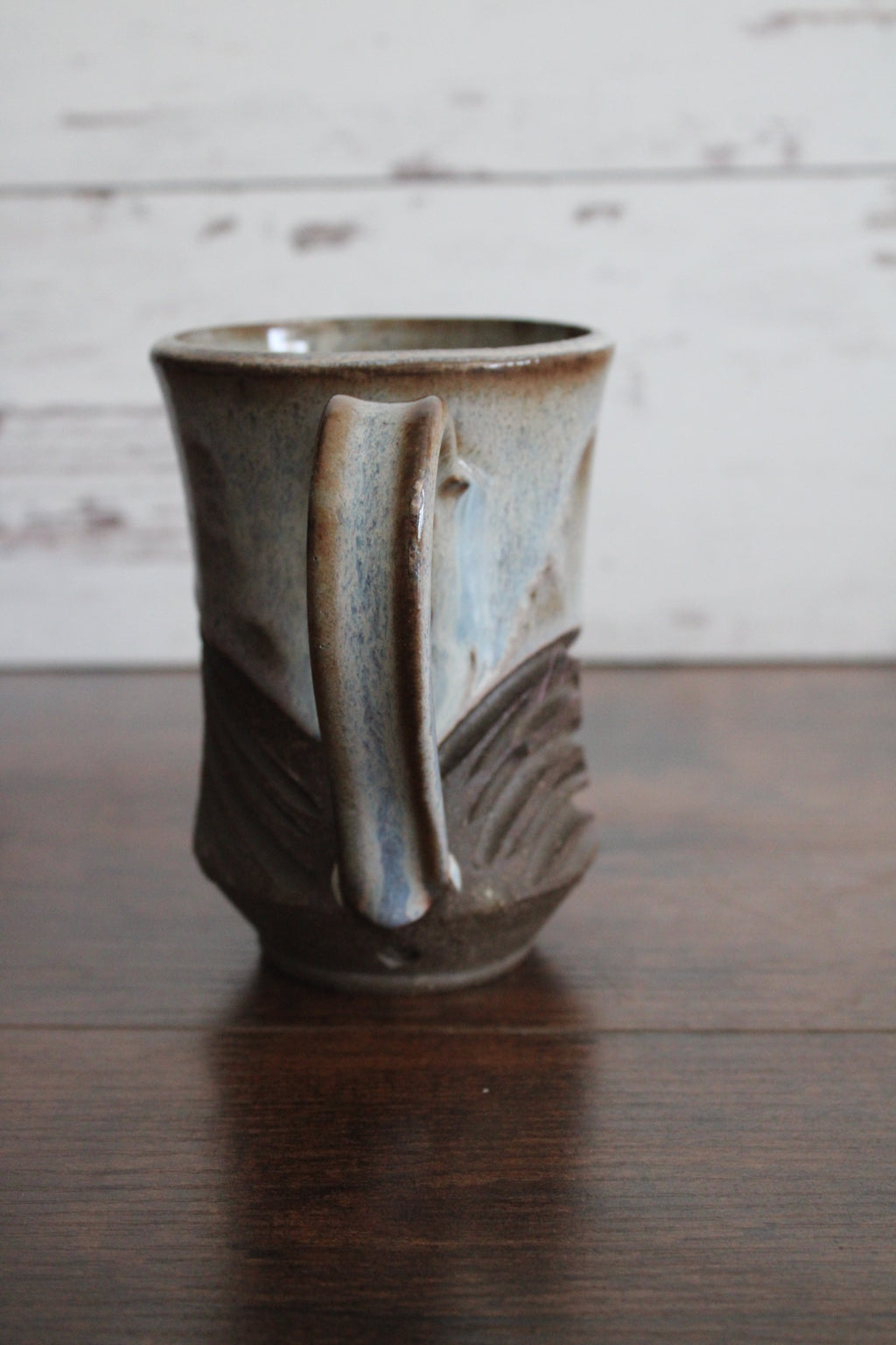 Dark Skies Carved Mug