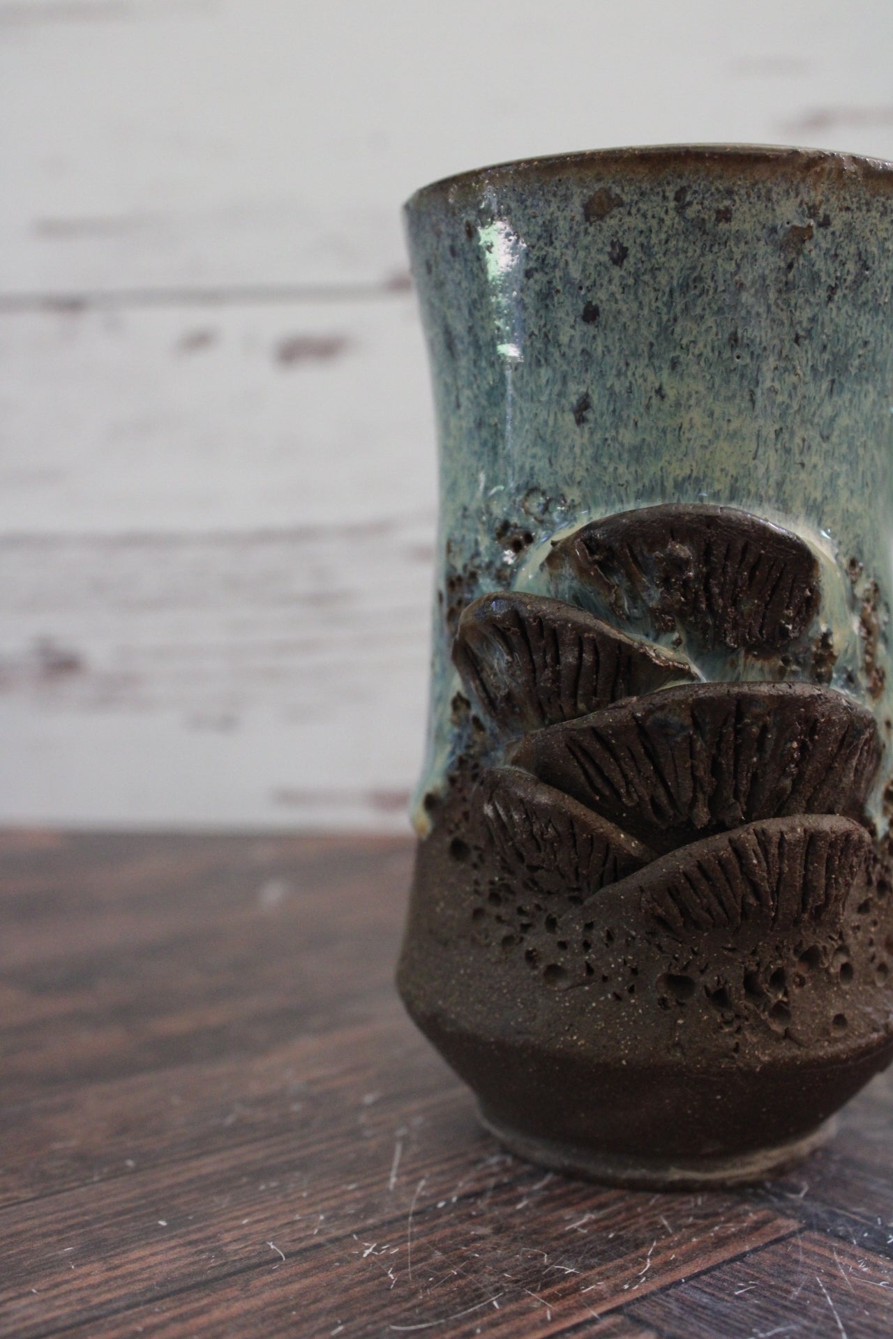 Sea Foam Fungi Sculpture Mug