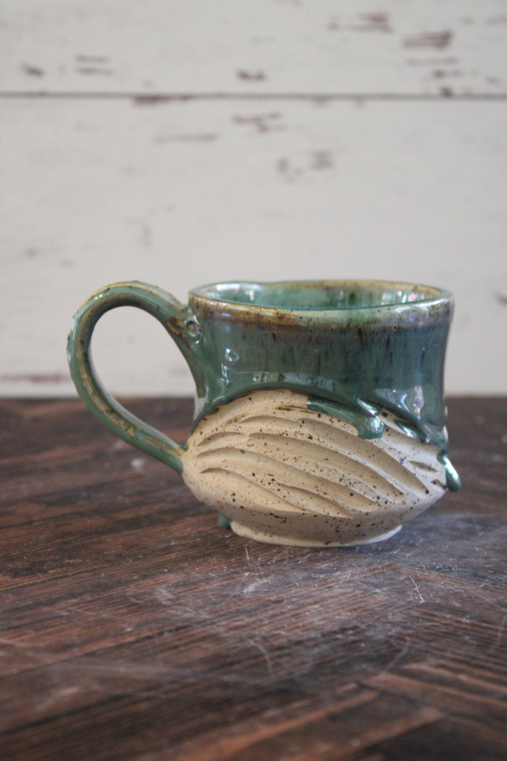 Shortie Mug- Green Lagoon