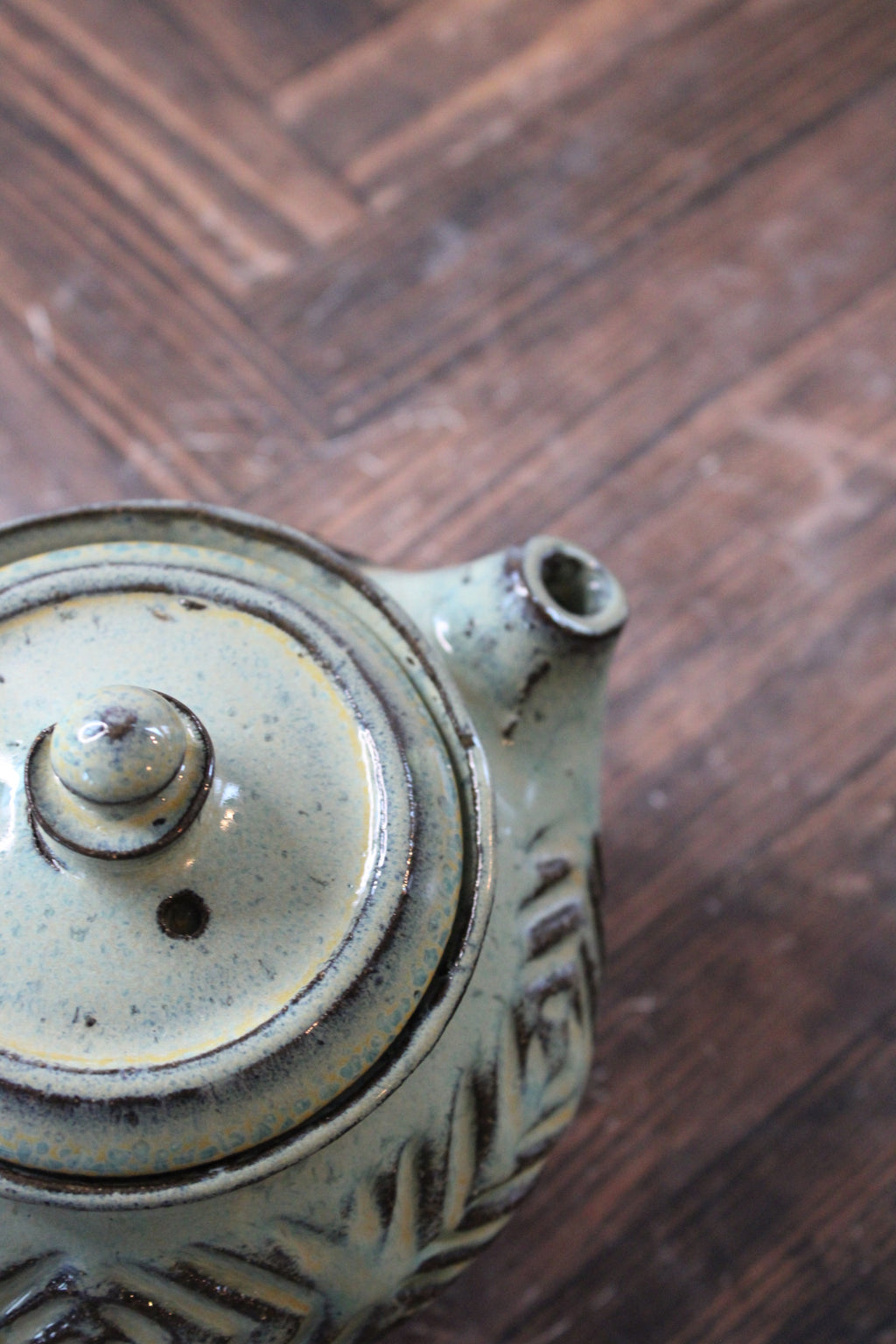 Personal Sea Foam Tea Pot