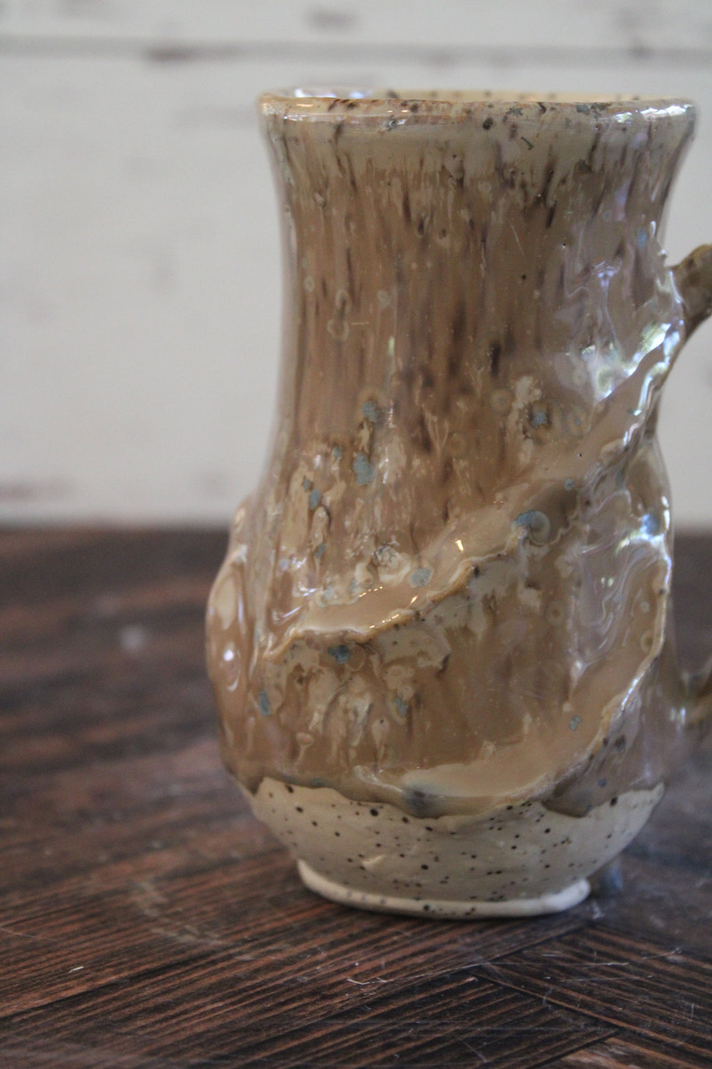 Rainbow Wave Sculpture Mug