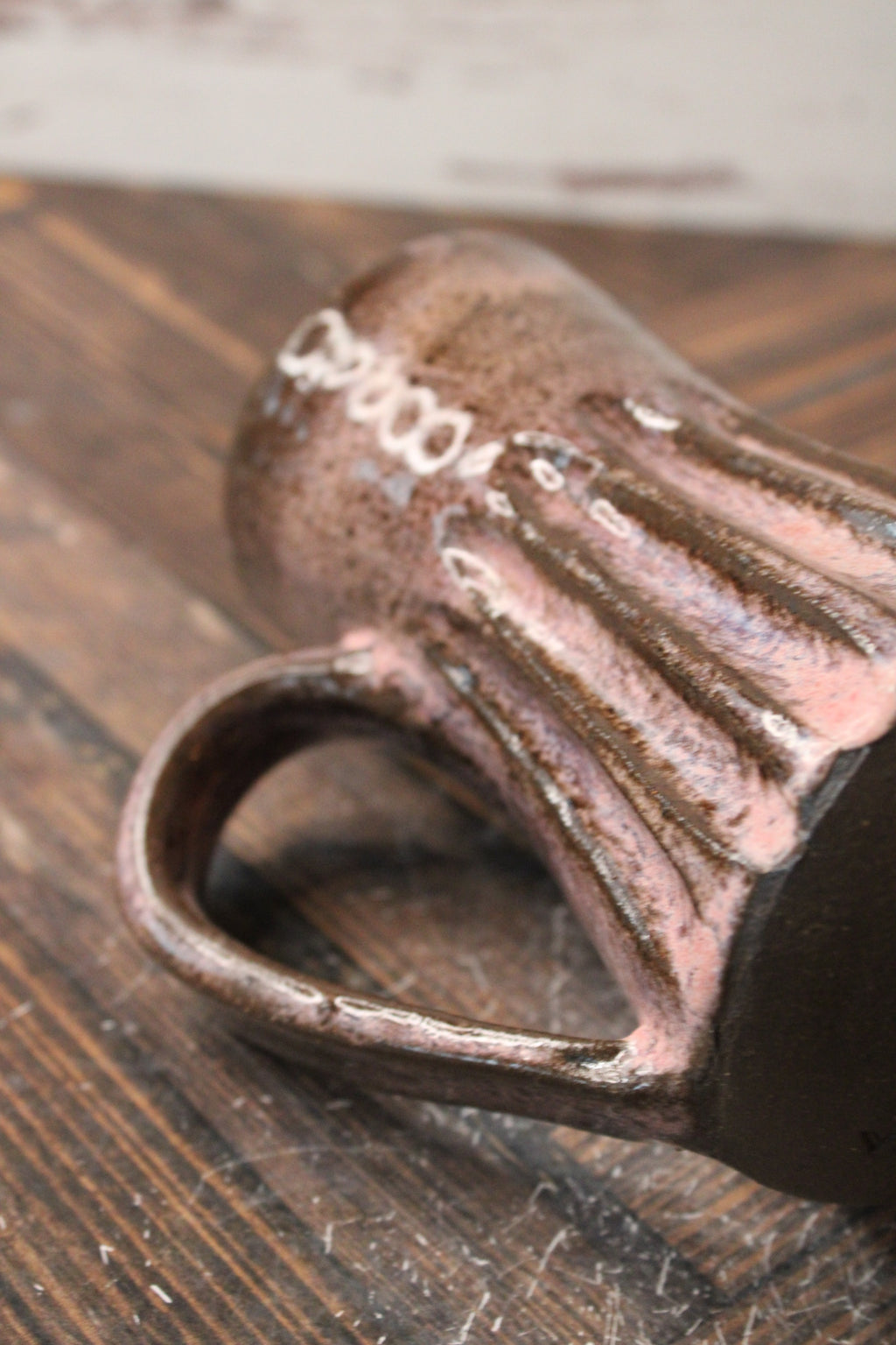 Pink Thick Lines Mug