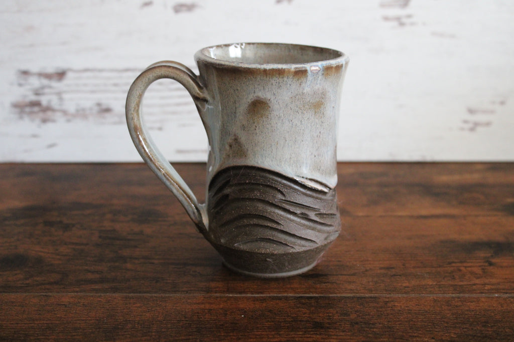 Dark Skies Carved Mug
