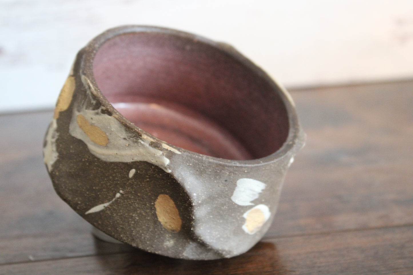 Golden Age Matcha Bowl- Rose #1
