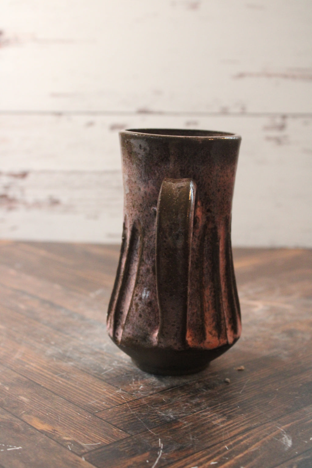 Pink Thick Lines Mug