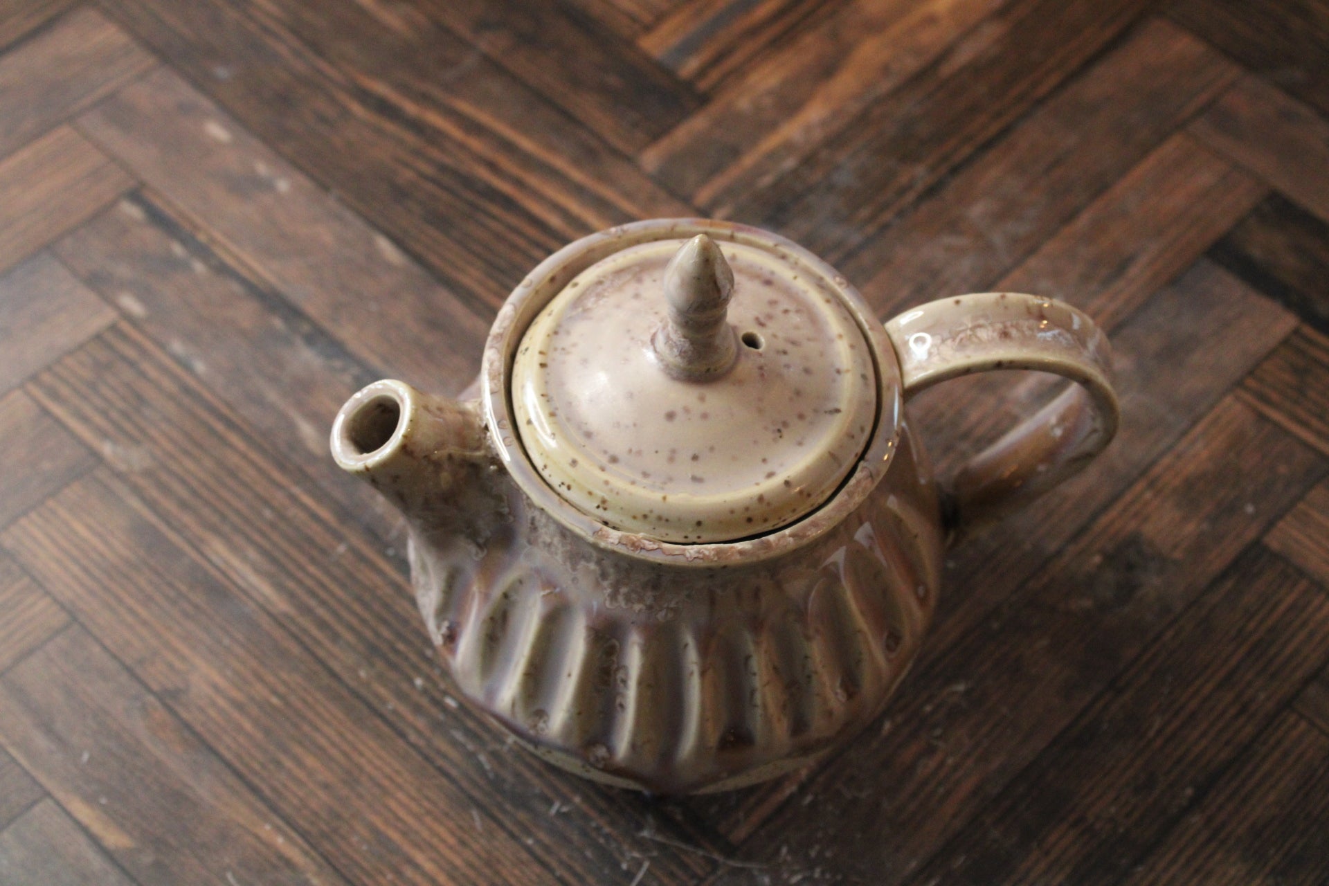 Personal Antique Pearl Tea Pot