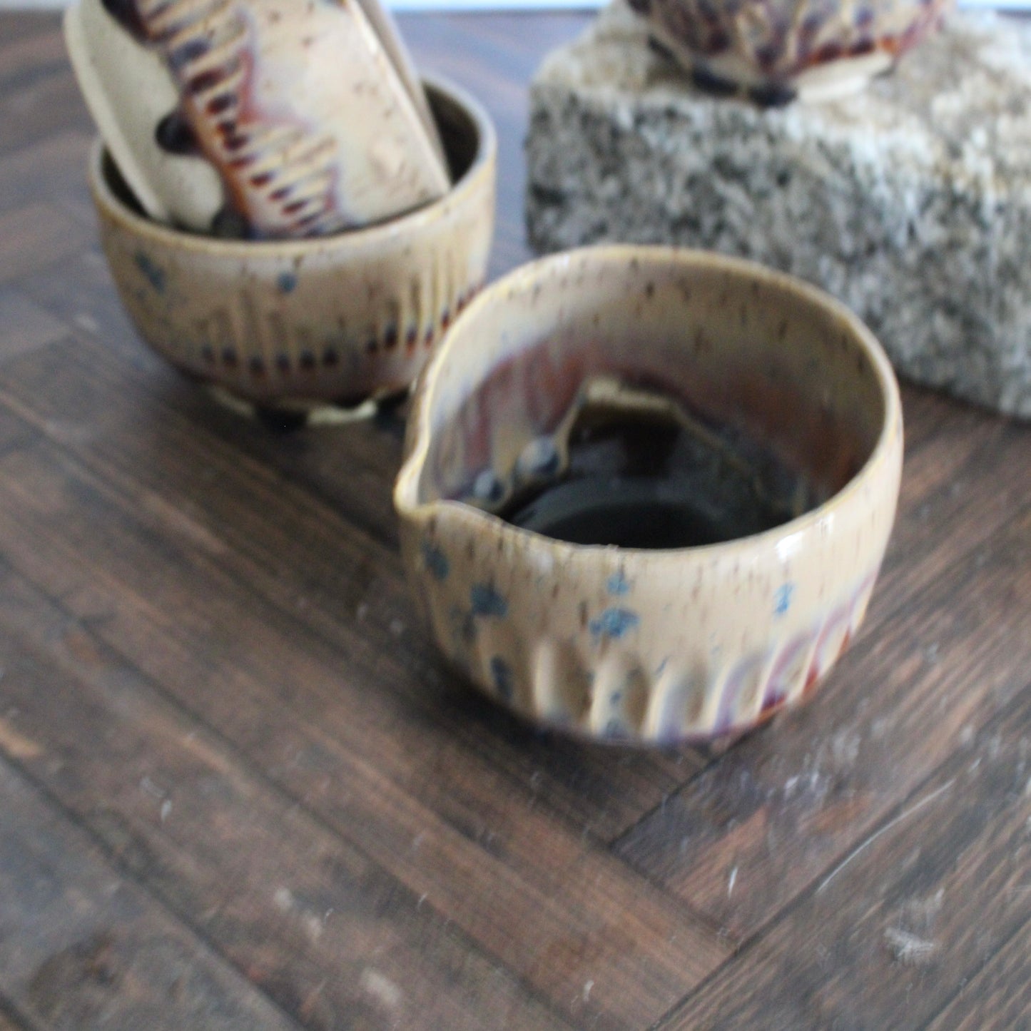 Rainbow Tea Bowls