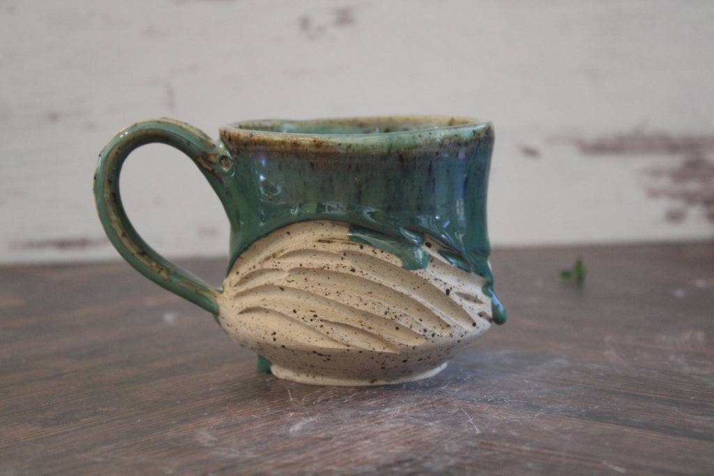 Shortie Mug- Green Lagoon