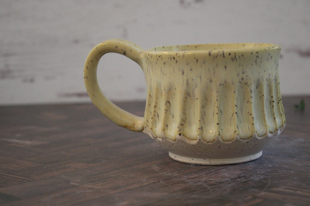 Shortie Mug- Canary Yellow