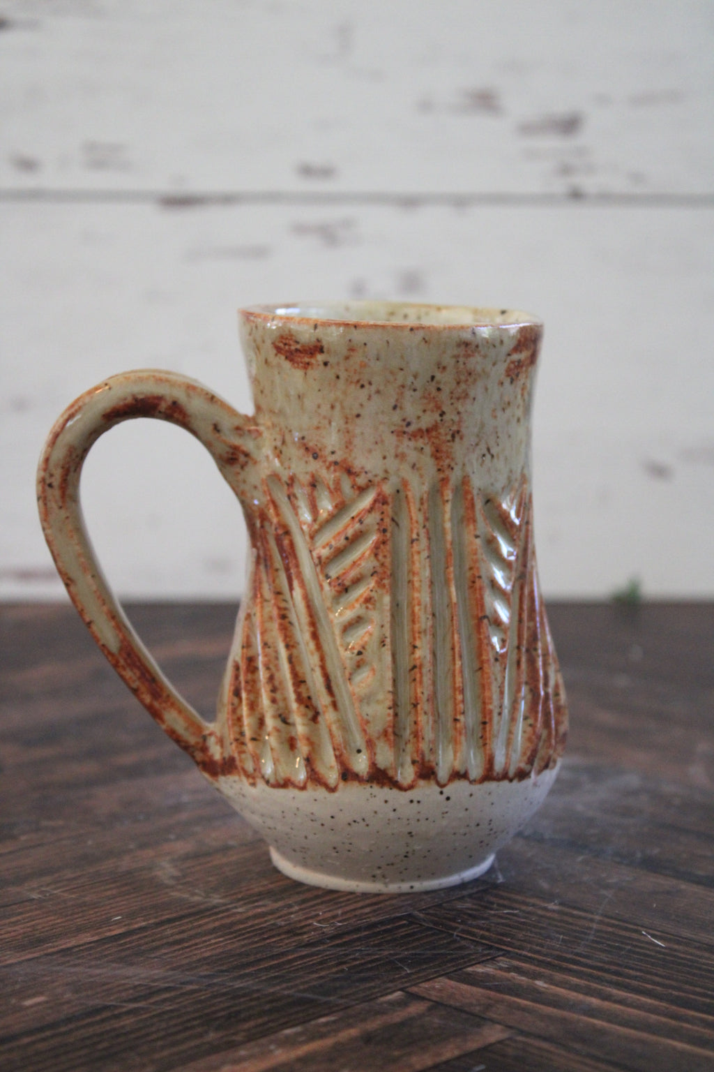 Clay Criss Cross Mug