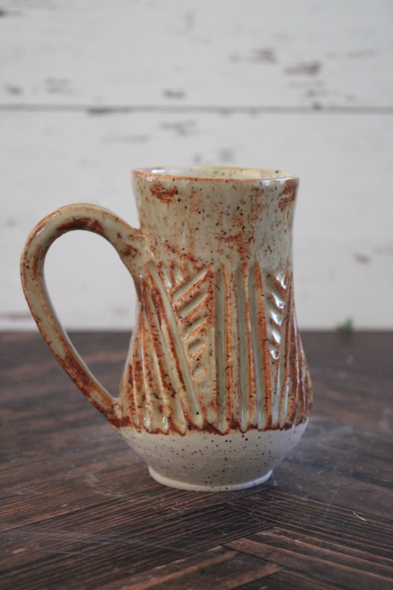 Clay Criss Cross Mug
