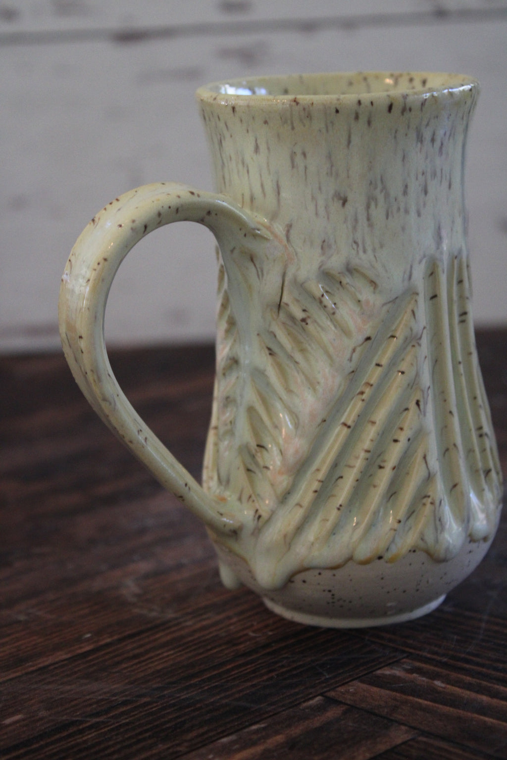 Canary Criss Cross Mug