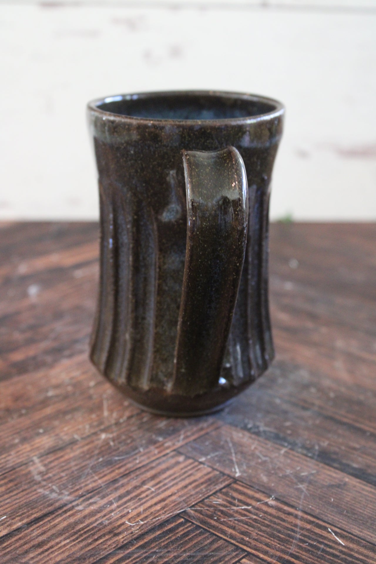 Midnight Sky Carved Mug