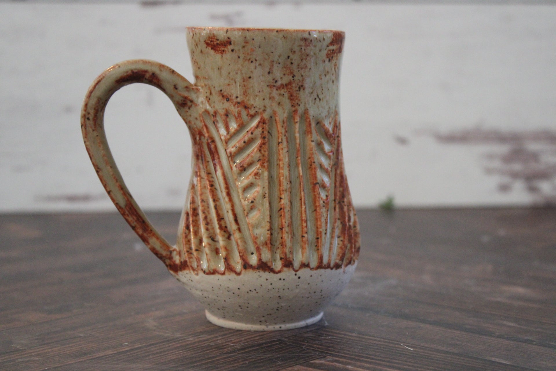 Clay Criss Cross Mug