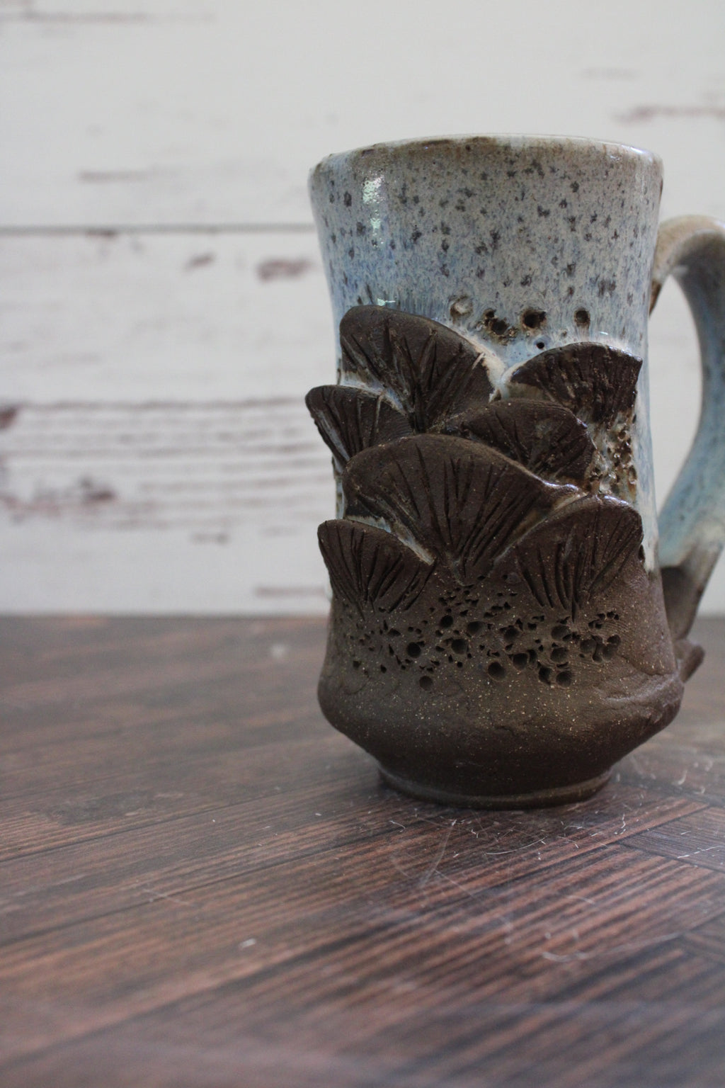 Snow Fungi Sculpture Mug