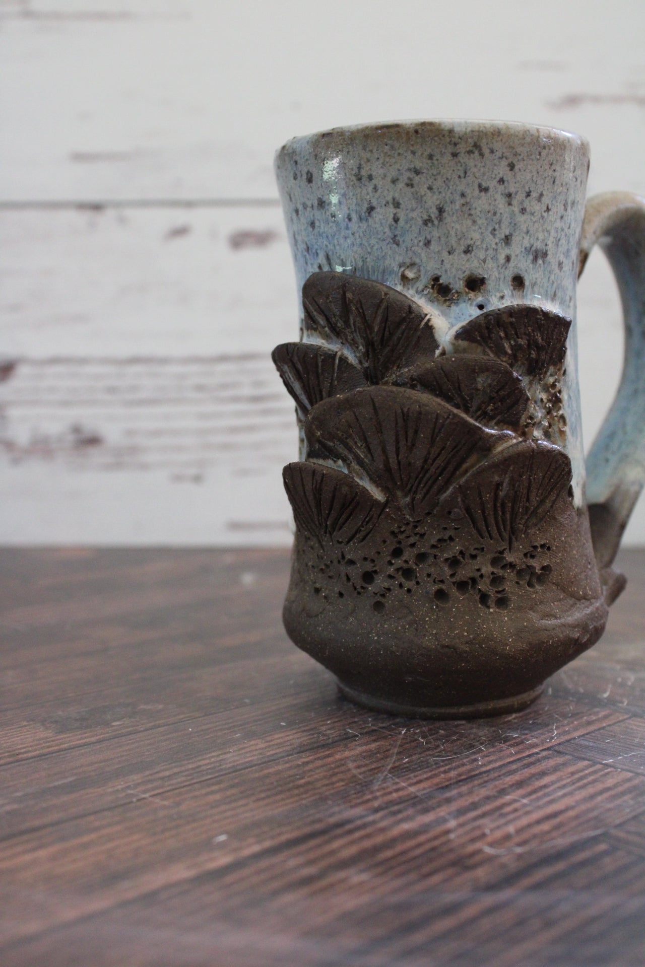 Snow Fungi Sculpture Mug