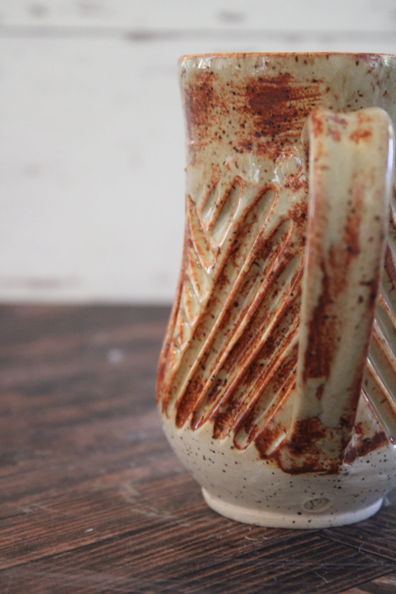 Clay Criss Cross Mug