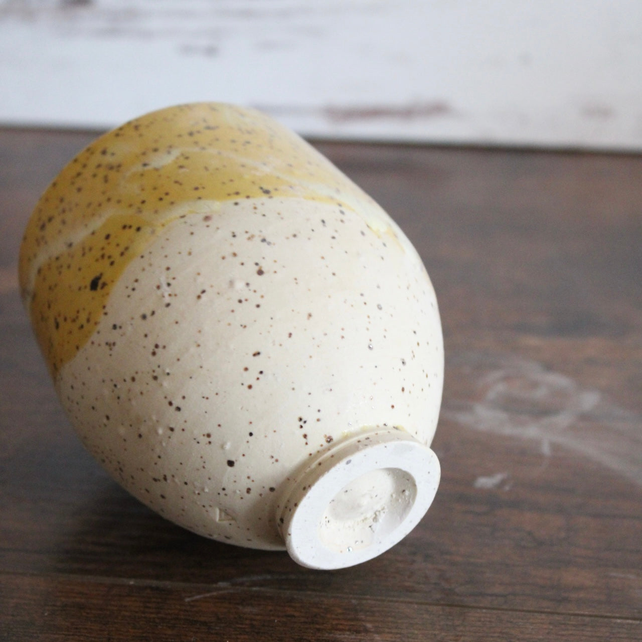 Butter Milk Mini Vase