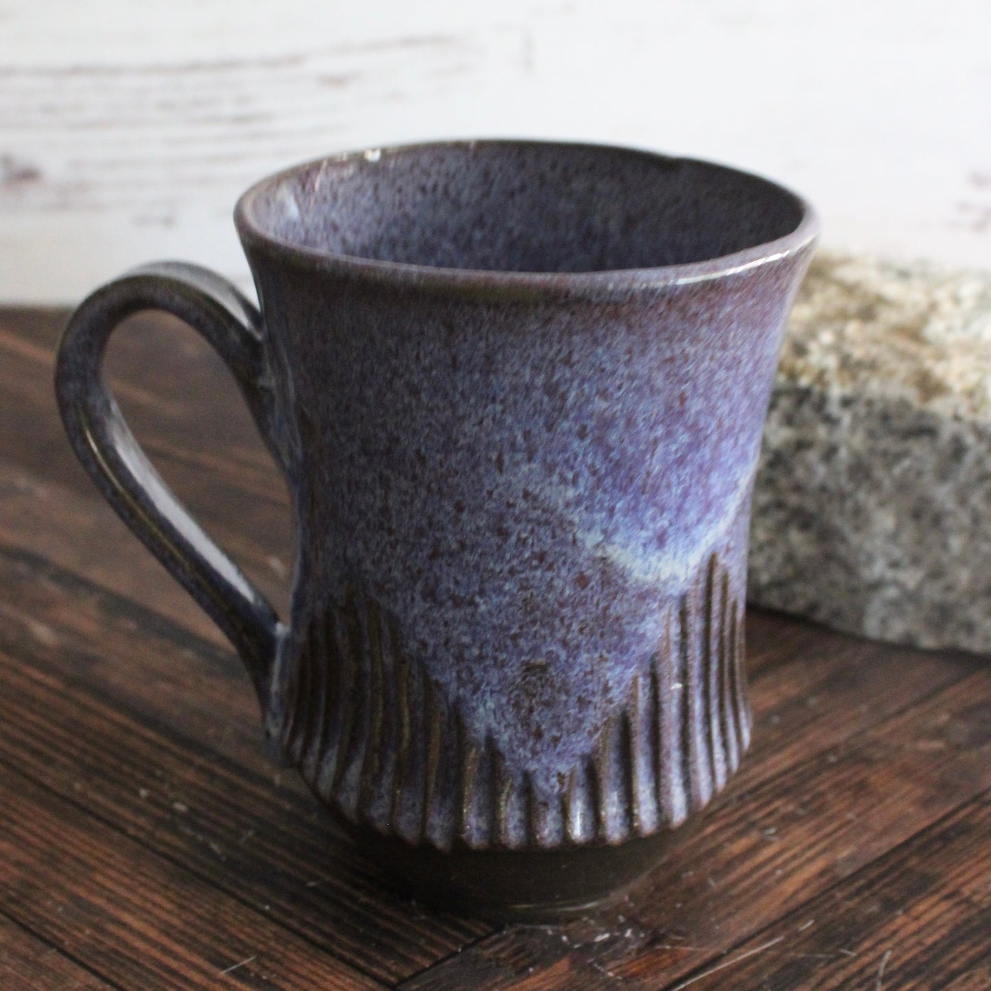 Purple Lines Mug