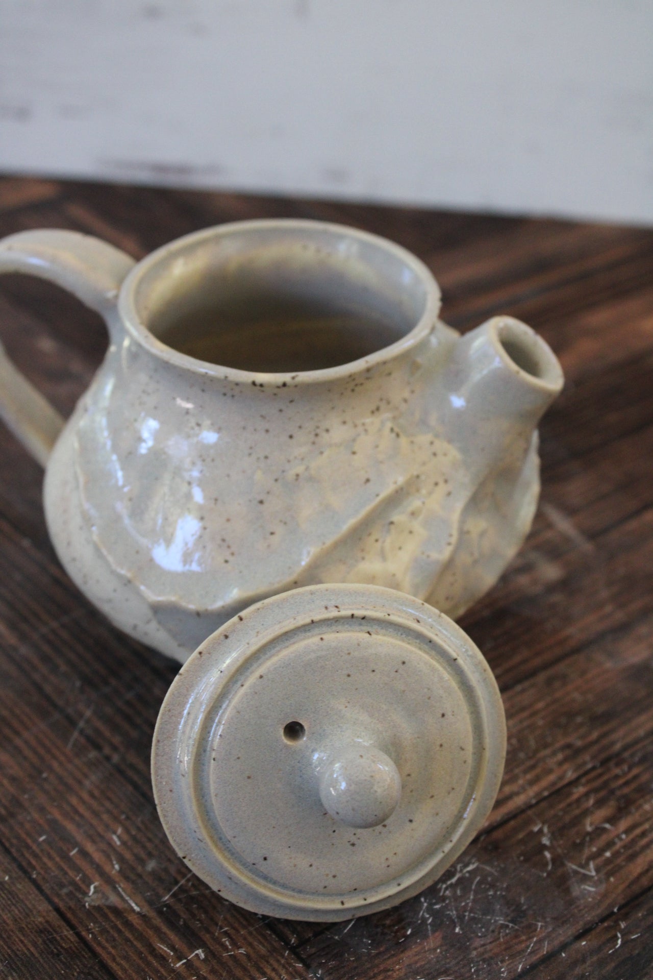 Moon Stone Wave Personal Tea Pot