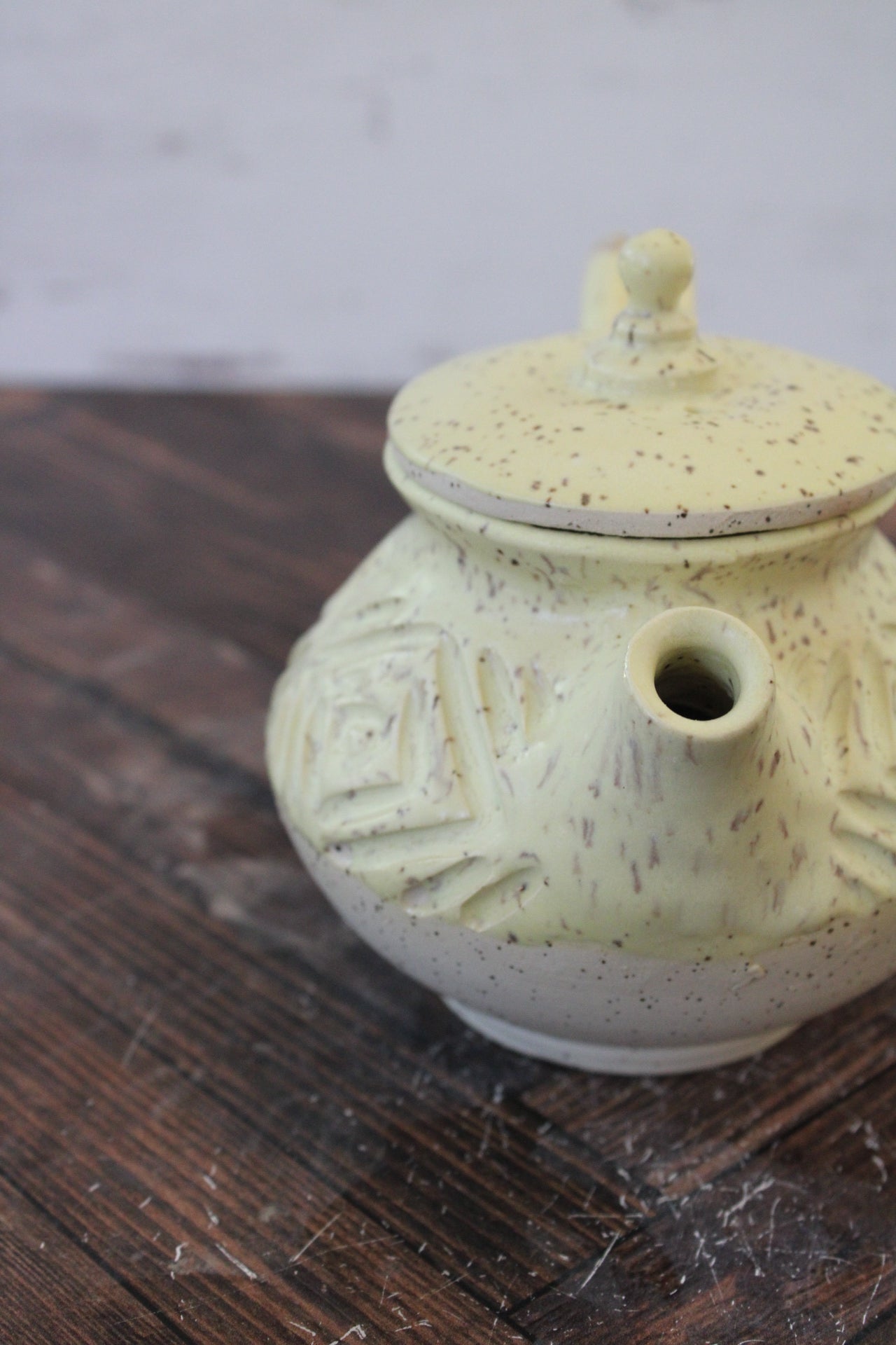 Personal Tea Pot - Butter