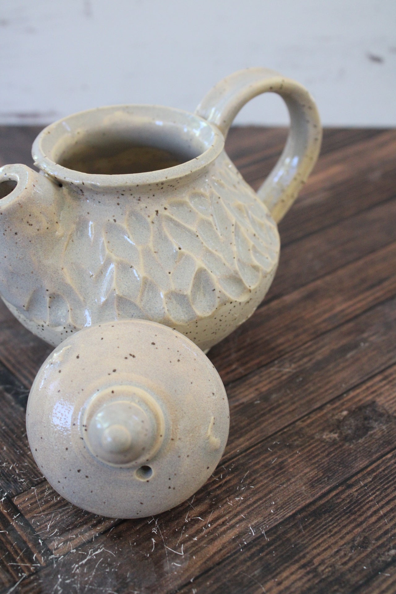 Moon Stone On the Rocks Personal Tea Pot