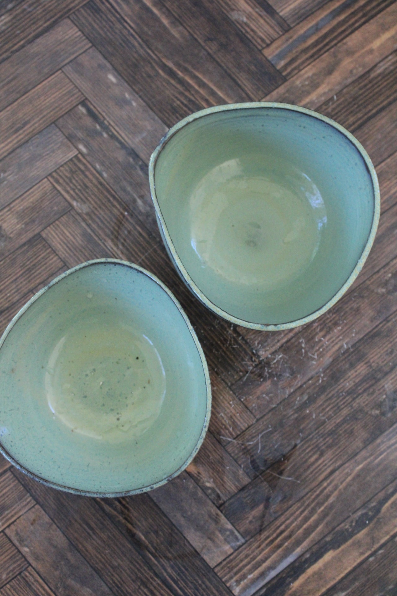 Large Soup/ Pho/ Salad/ Poke Bowls- Sea Foam on Black