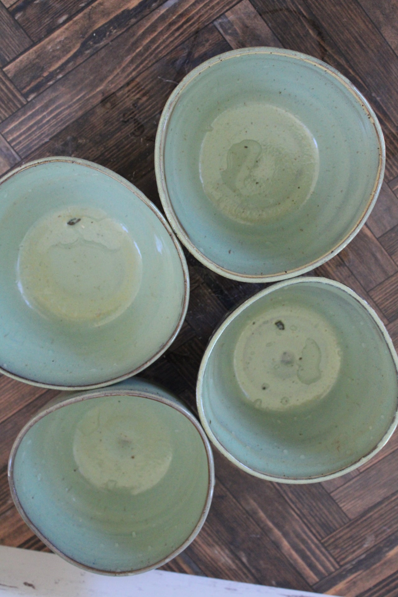 Large Soup/ Pho/ Salad/ Poke Bowls- Marbled Sea Foam