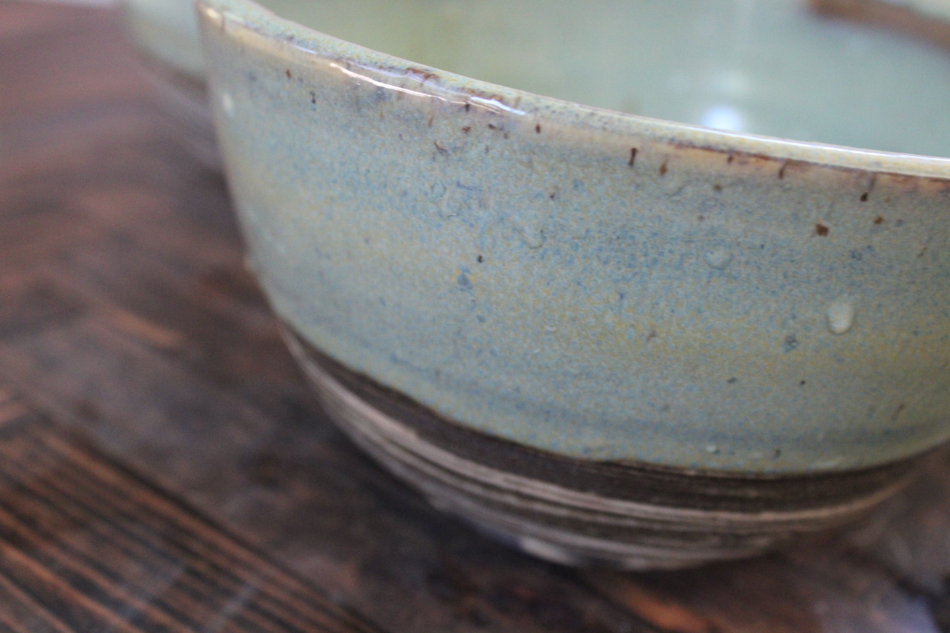 Large Soup/ Pho/ Salad/ Poke Bowls- Marbled Sea Foam