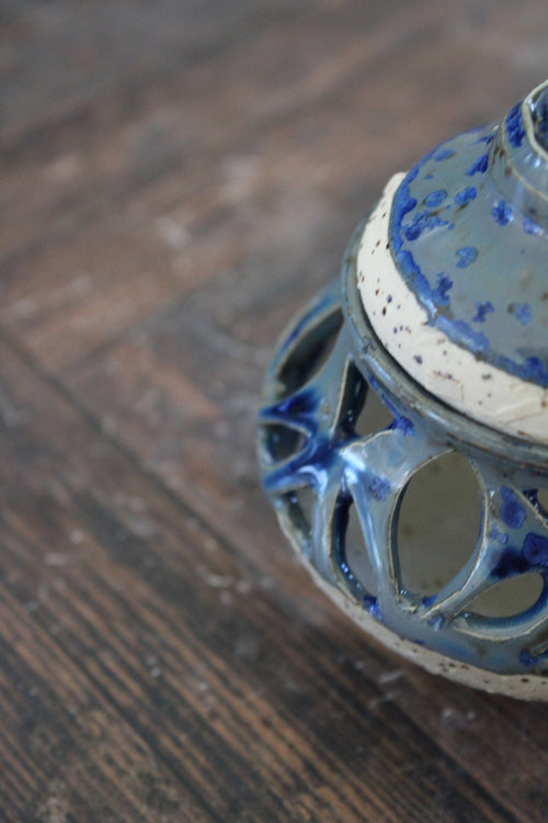 Blue Lagoon Incense Burner 2
