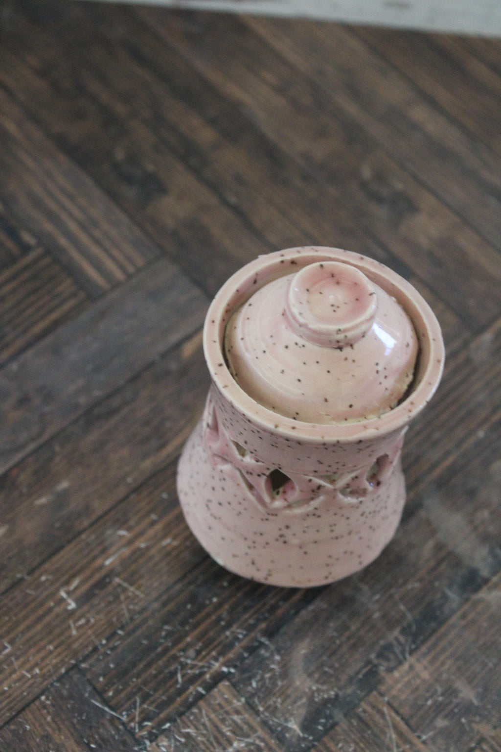 Pretty in Pink Tower Incense Burner