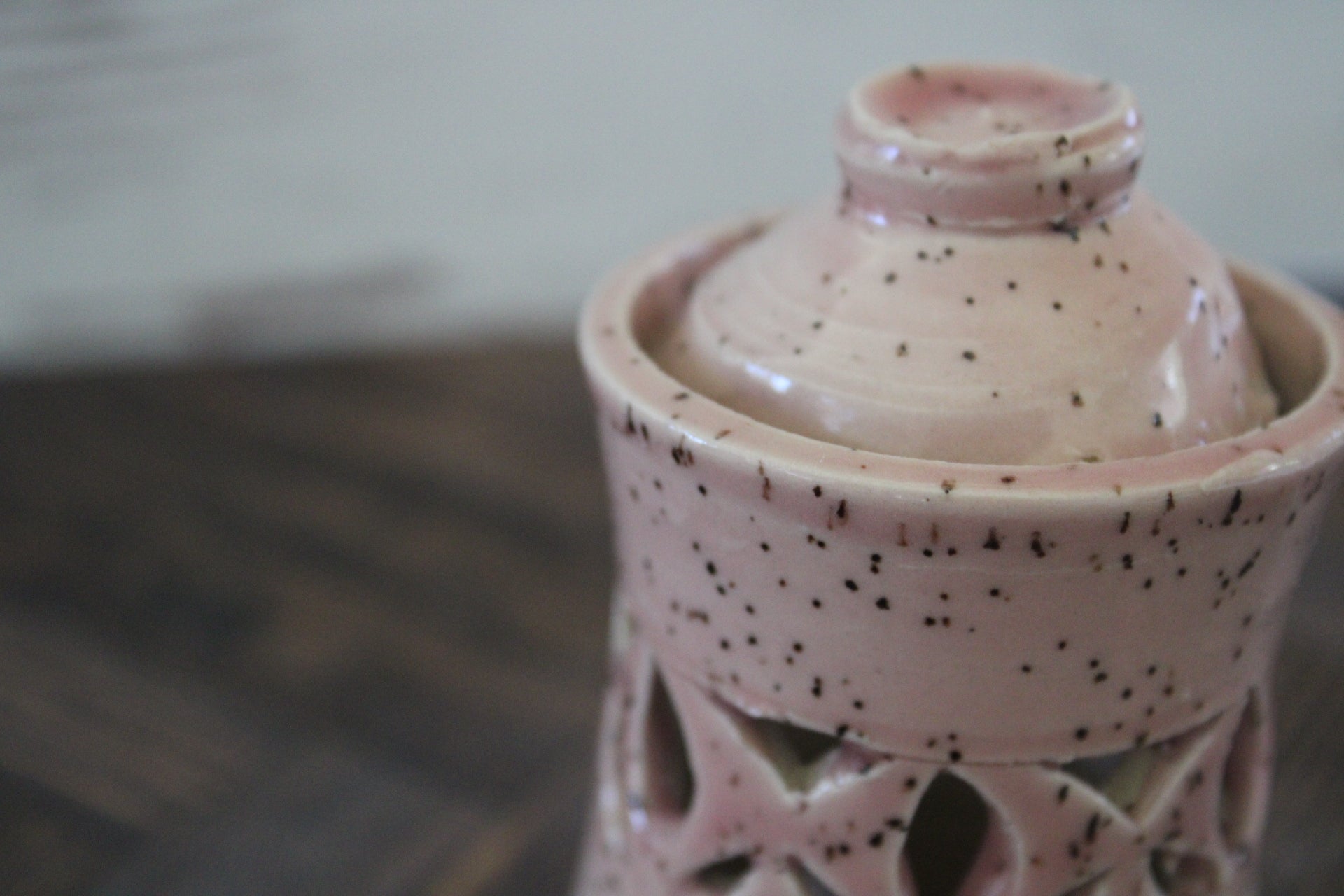 Pretty in Pink Tower Incense Burner