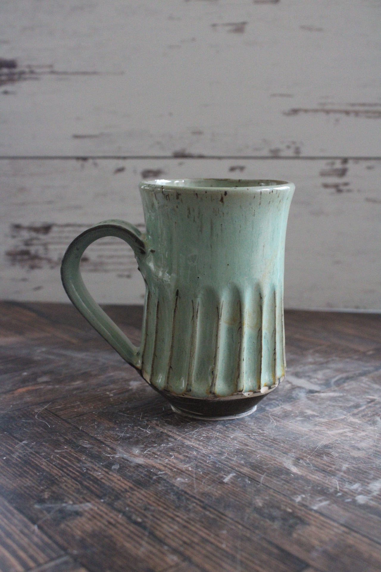 Marbled thick lines Mug