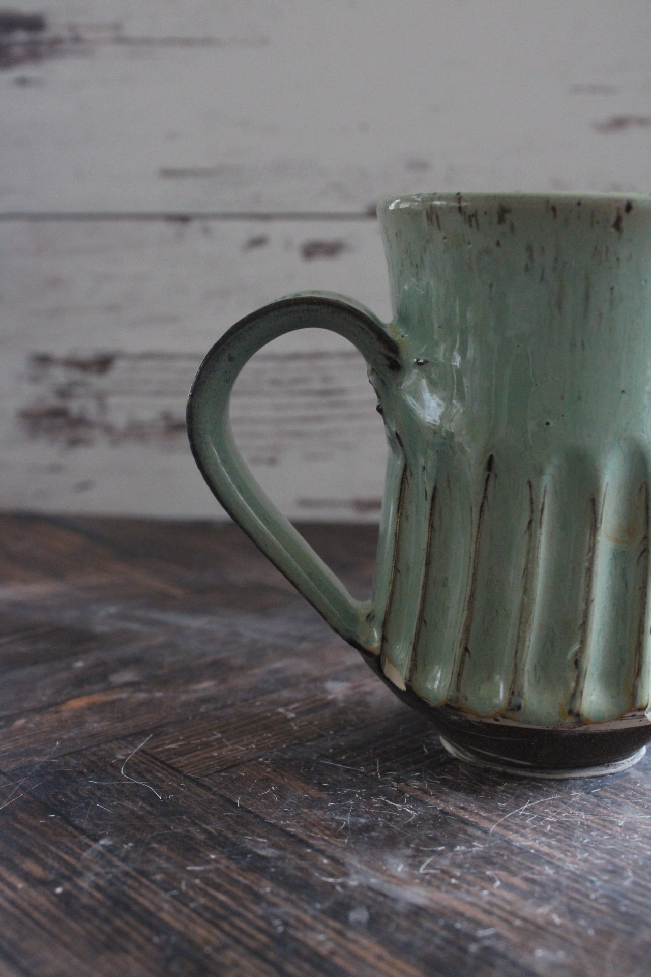 Marbled thick lines Mug