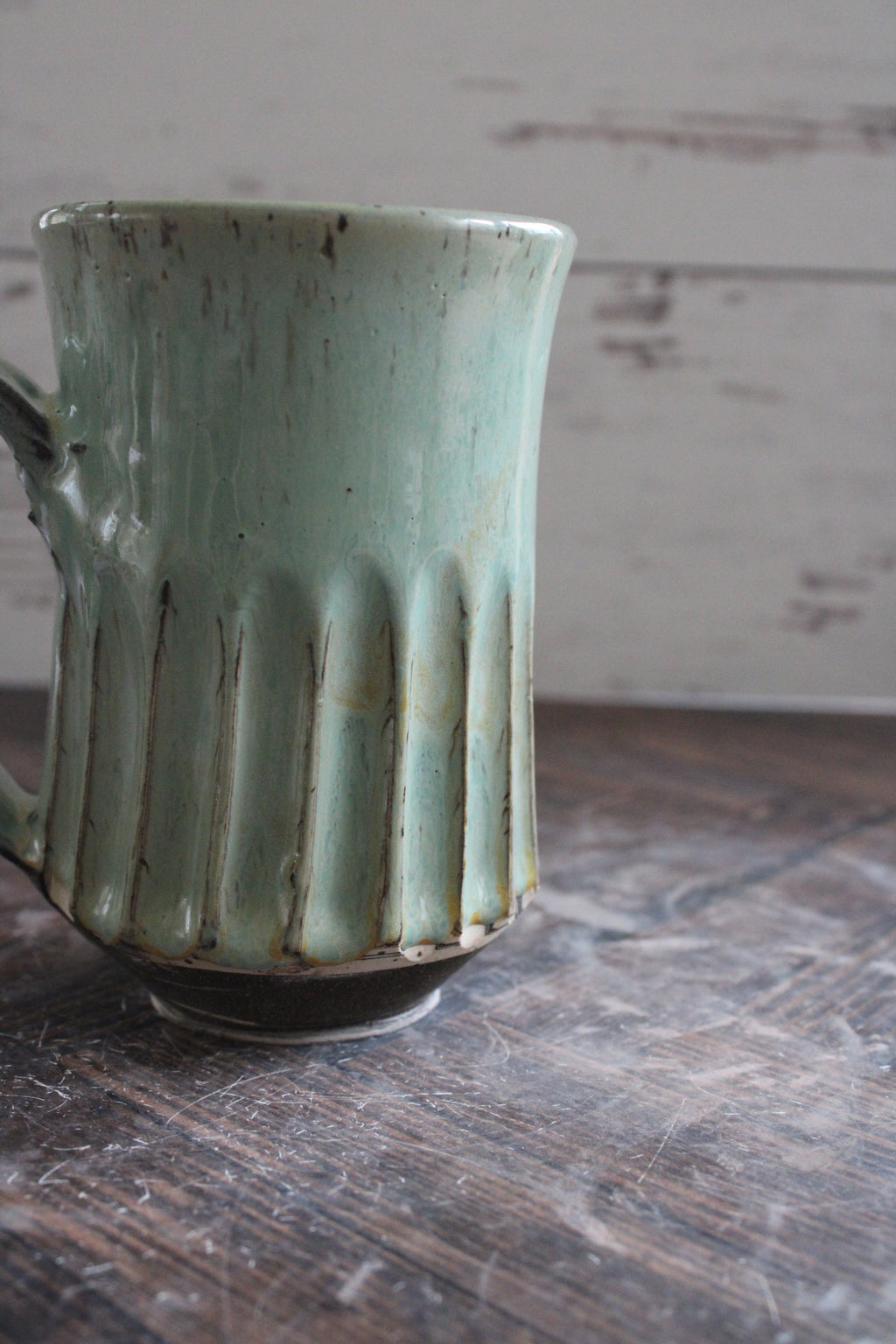 Marbled thick lines Mug
