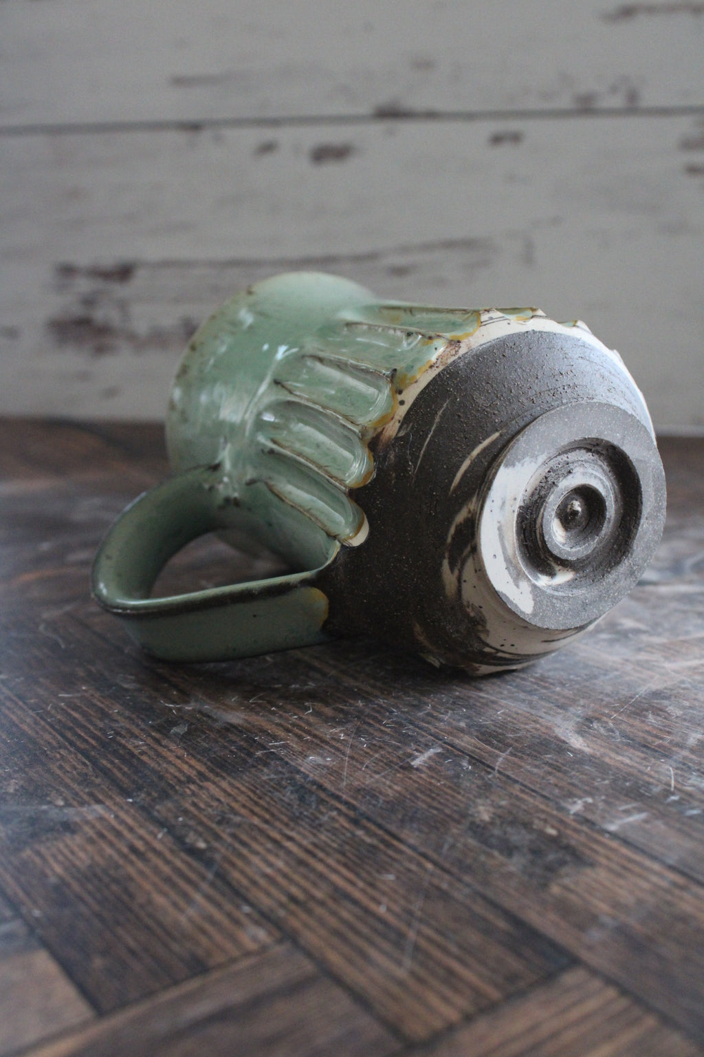 Marbled thick lines Mug