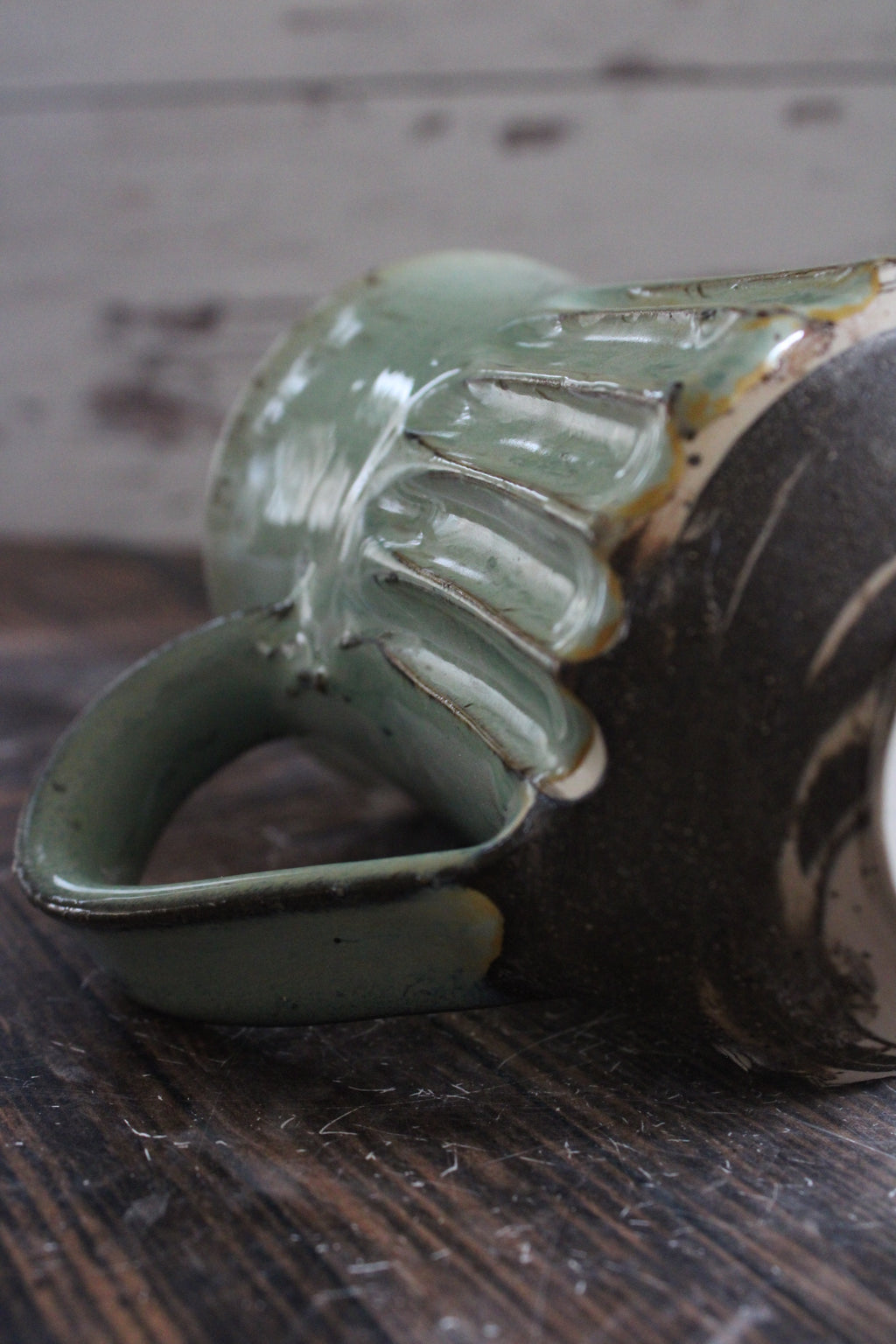 Marbled thick lines Mug