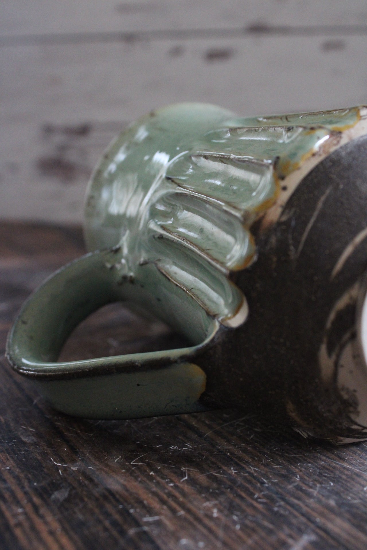 Marbled thick lines Mug