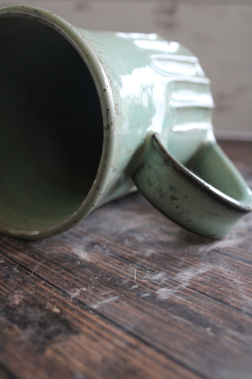 Marbled thick lines Mug