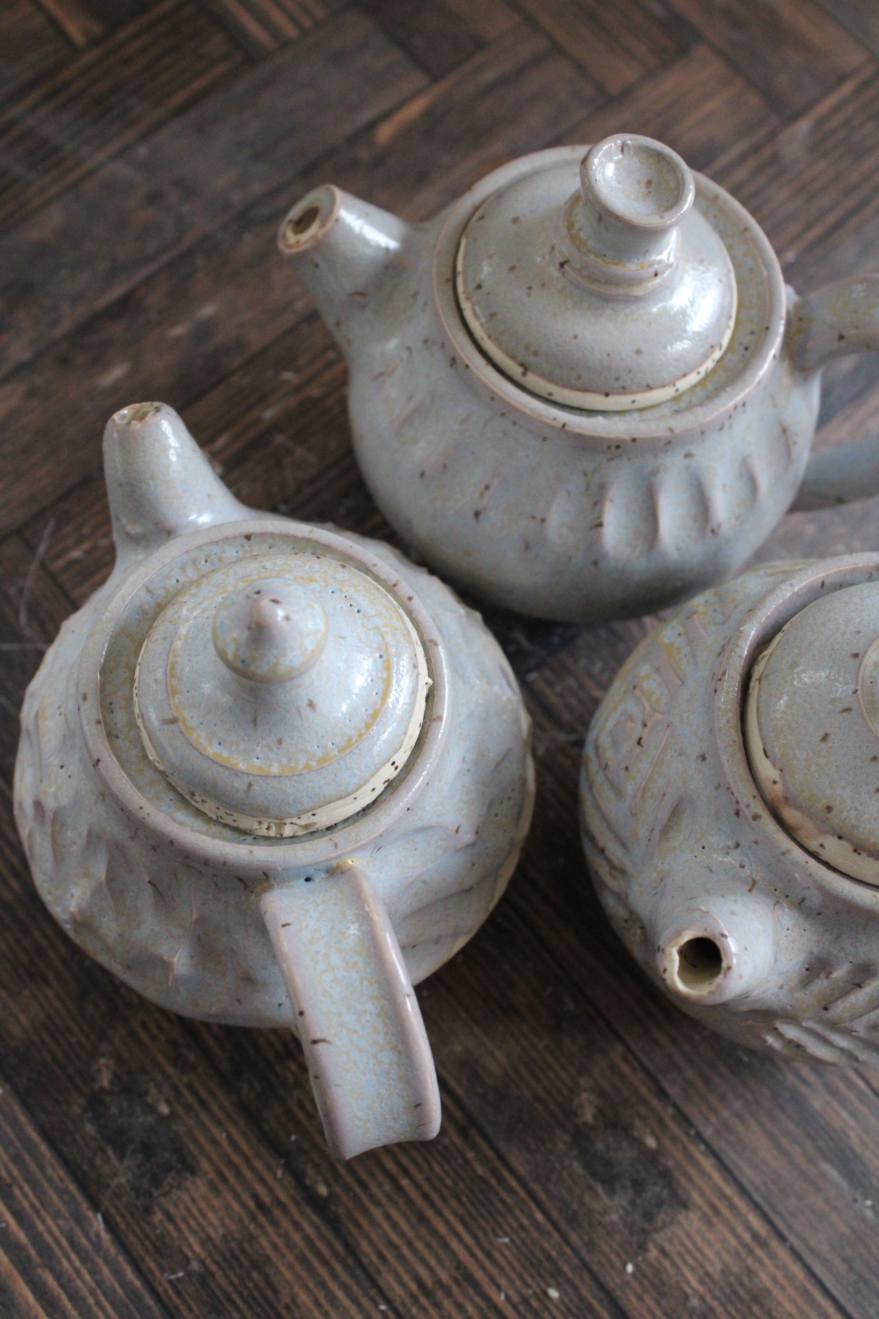 Snow Mini Teapots