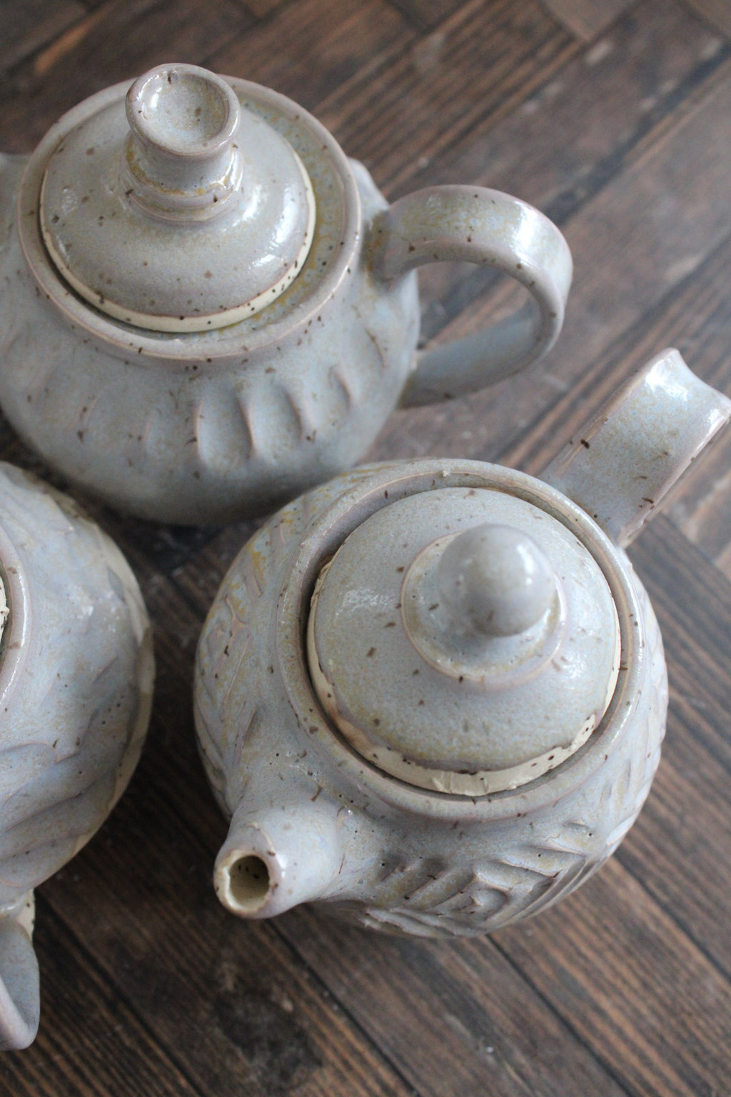 Snow Mini Teapots