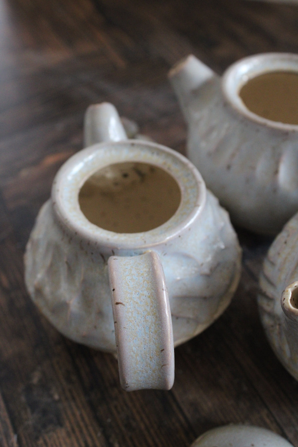 Snow Mini Teapots